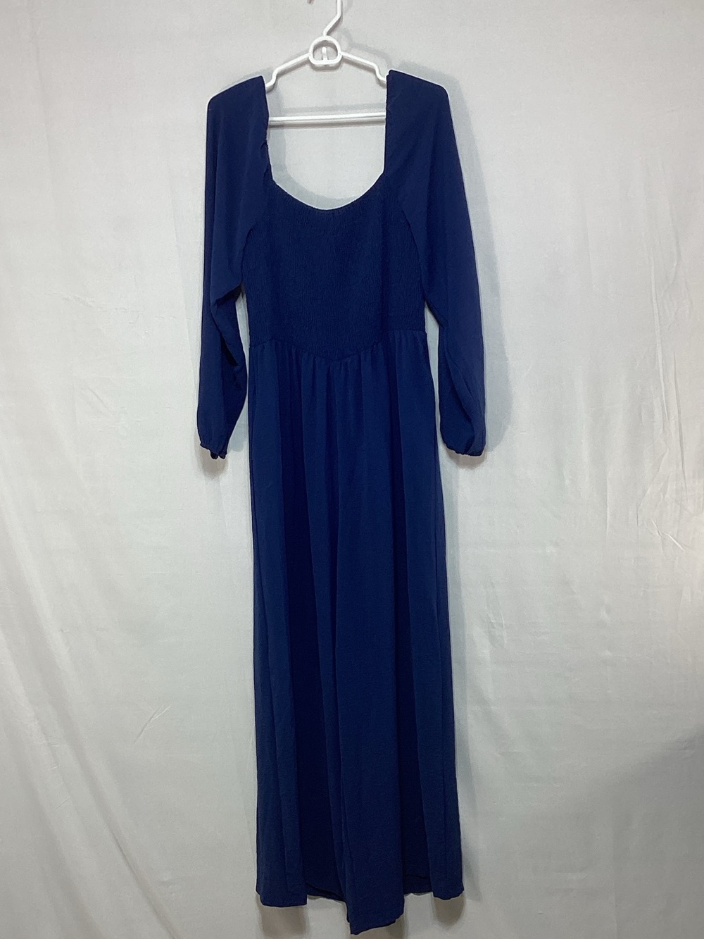 NWT Dokotoo Large Long Sleeve Navy Jumpsuit